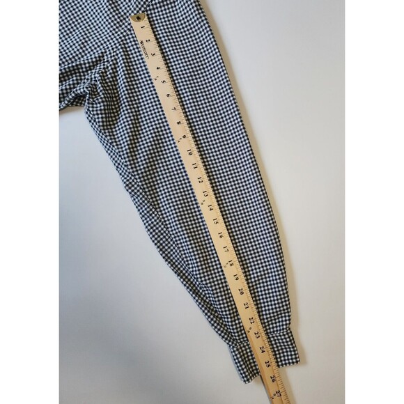 Ralph Lauren Button Shirt Mens 2XLT Black White Plaid Long Sleeve Long Arms Tall - Picture 8 of 9